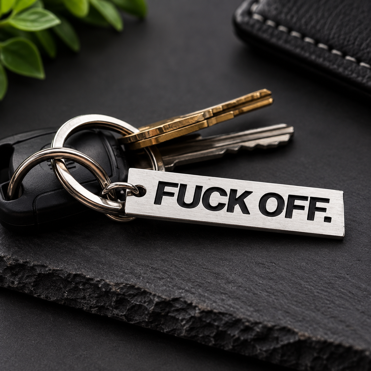 FUCK OFF. Keychain