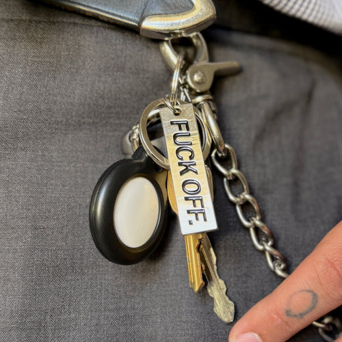 FUCK OFF. Keychain